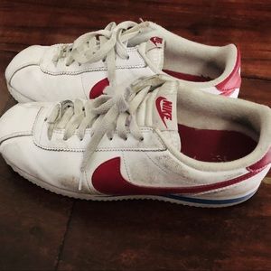 Worn but Still in Good Shape Nike Cortezes